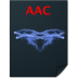 File Audio Aac Icon 72x72 png