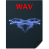 File Audio Wave Icon 96x96 png