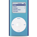 Apple Mini Blue Icon 128x128 png