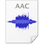 File Audio AAC Icon 64x64 png
