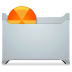Folder Burn Icon 72x72 png
