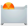 Folder Burn Icon 96x96 png