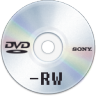 DVD-RW Icon 96x96 png