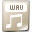 File Wav Icon 32x32 png