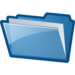 Folder Filled Icon 256x256 png