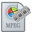 Movie Type MPEG Icon 64x64 png