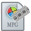 Movie Type MPG Icon 64x64 png