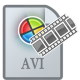 Movie Type AVI Icon 80x80 png