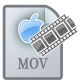 Movie Type MOV Icon 80x80 png