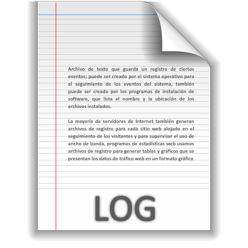 LOG File Icon 512x512 png