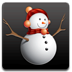 Entertainment Snowman Icon 72x72 png