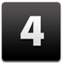 Misc Numbers 4 Icon 72x72 png