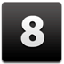 Misc Numbers 8 Icon 72x72 png