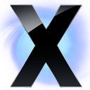 X Circle Blue Icon 128x128 png