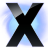 X Circle Blue Icon