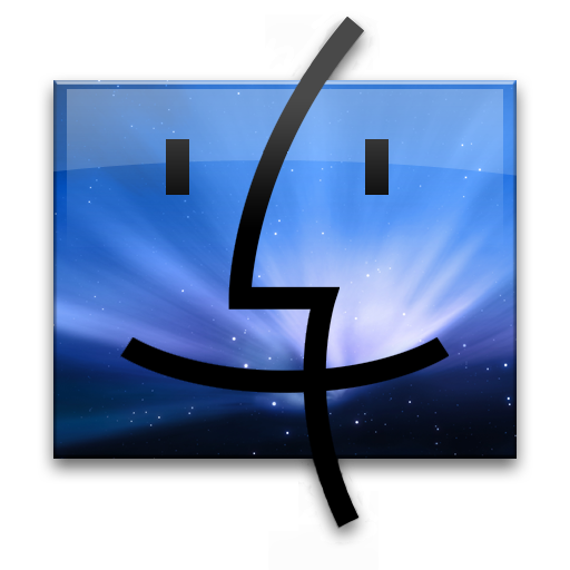 Leo Finder Blue Icon 512x512 png