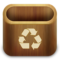 Empty Recycle Bin Icon 256x256 png