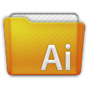 Folder Adobe AI Icon 128x128 png