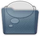 Graphite Folder Chats Icon