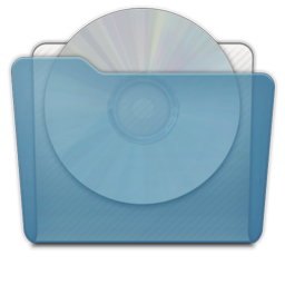 Folder CD Icon 256x256 png