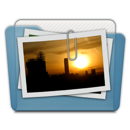 Folder Pictures Alt Icon 256x256 png