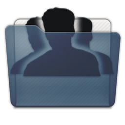 Graphite Folder Group Icon 256x256 png