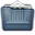 Graphite Folder Library Icon 32x32 png