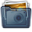 Graphite Folder Pictures Alt 2 Icon 32x32 png