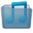 Folder Music Blue Icon