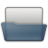 Graphite Folder Generic Open Icon 48x48 png