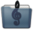 Graphite Folder Music Alt Icon