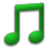 Toolbar Music Icon