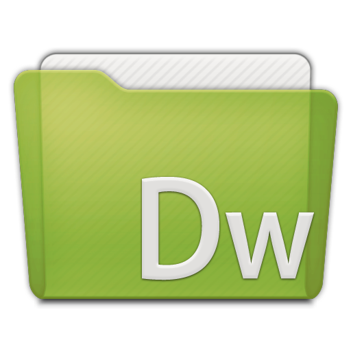 Folder Adobe DW Icon 512x512 png