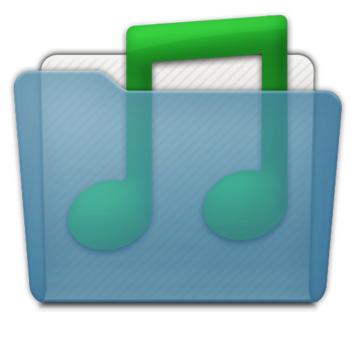 Folder Music Icon 512x512 png