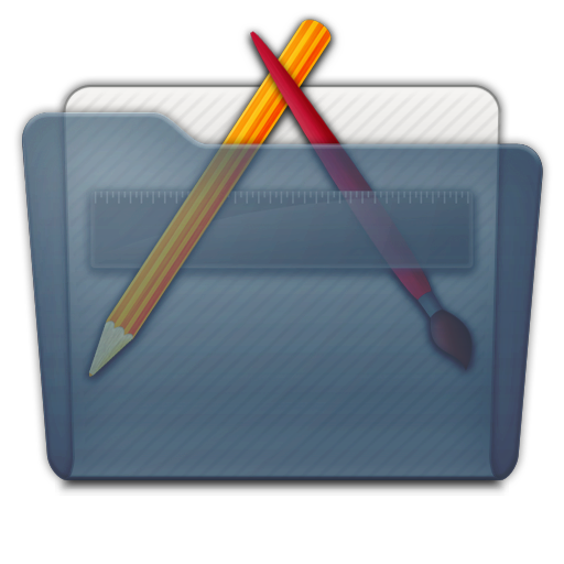 Graphite Folder Apps Icon 512x512 png