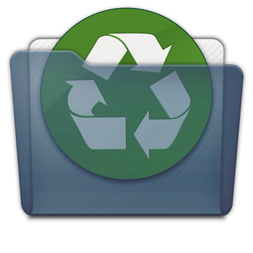 Graphite Folder Recycle Icon 512x512 png