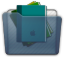 Graphite Folder Library Alt Icon 64x64 png
