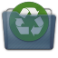 Graphite Folder Recycle Icon 64x64 png