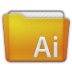 Folder Adobe AI Icon 72x72 png