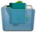Folder Library Alt Icon 72x72 png
