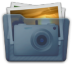Graphite Folder Pictures Alt 2 Icon 72x72 png