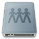 Drive Fileserver Disconnected Icon 80x80 png