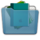 Folder Library Alt Icon 80x80 png