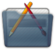 Graphite Folder Apps Icon 80x80 png