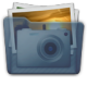 Graphite Folder Pictures Alt 2 Icon 80x80 png