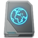 Drive iDisk Online Icon 128x128 png