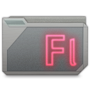 Folder Adobe Flash Alt Icon 128x128 png