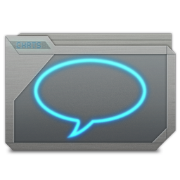 Folder Chats Icon 256x256 png