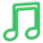Toolbar Music Icon 48x48 png
