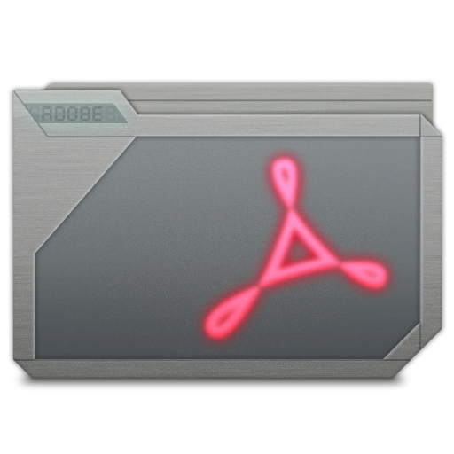 Folder Adobe Acrobat Icon 512x512 png